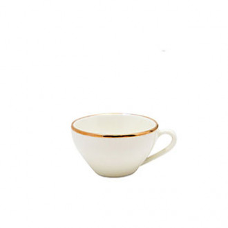 Gold Band Ivory Demi Cup