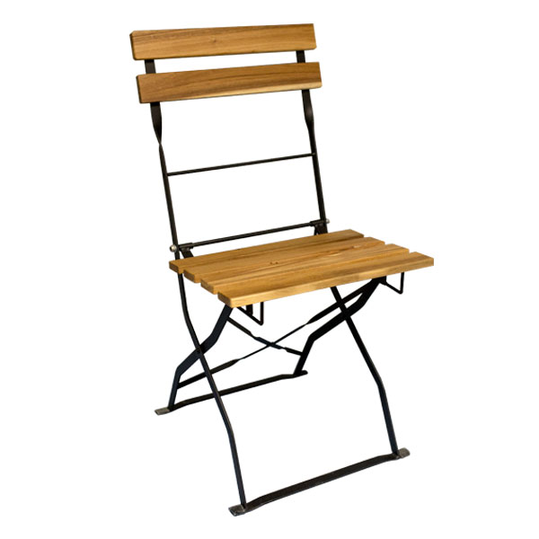 Walnut Garden Folding Chair 