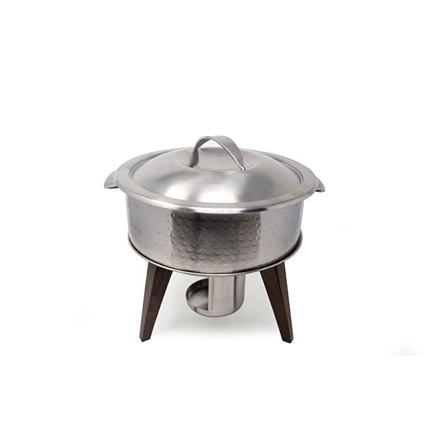 Hammered Stainless Chafing Pot 3Qt