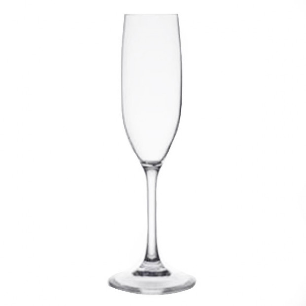 Acrylic Flute Glass 6.5oz