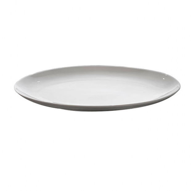 Ceramic Oval Coupe Platter 16