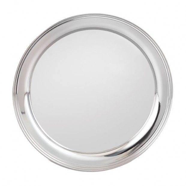 S/S High Polished Tray Round 14