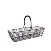 Black Wire Basket Medium 16L