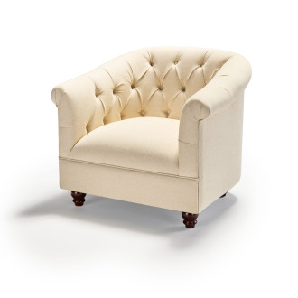 Ellison Tufted Armchair Natural