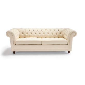 Ellison Tufted Sofa Natural