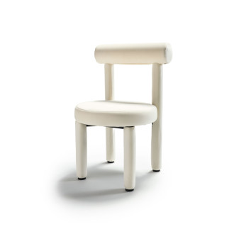 Layton Accent Chair Bone Velvet
