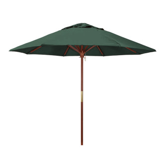 9 Ft Market Umbrella Green