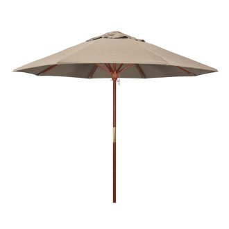 9 Ft Market Umbrella Natural