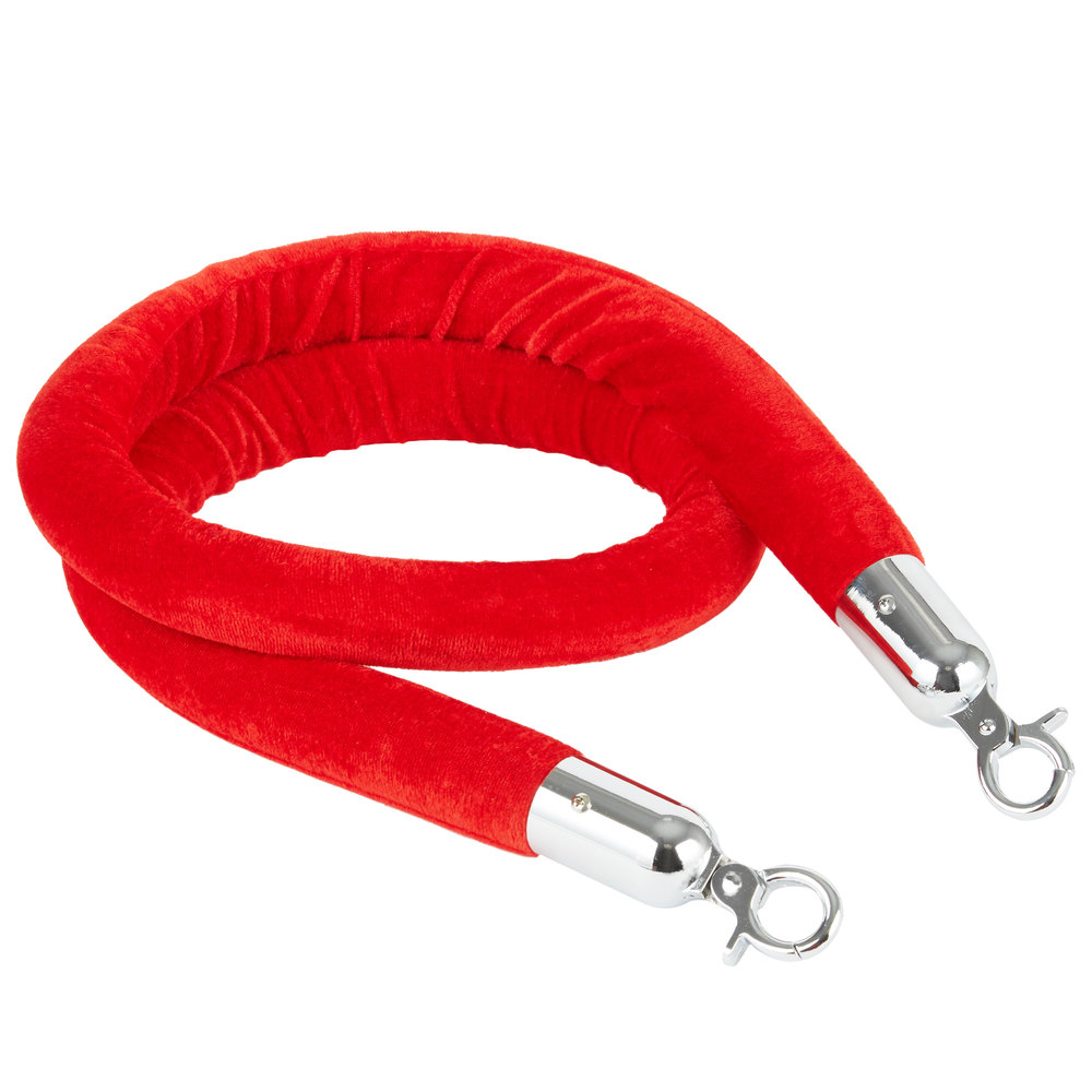 Stanchion Rope Red 5'