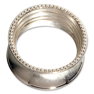 Napkin Ring Round Silver