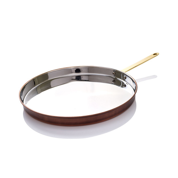 Rechaud Pan Copper 12.5