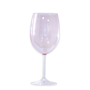 Roma Goblet Glass Pink 16oz
