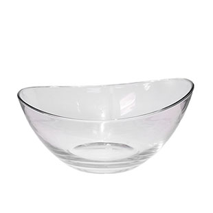 Glass Organic Bowl 11.5