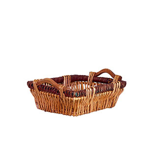 Wicker Rectangle Basket Medium