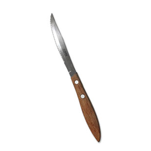 Steak Knife Wood Thin Handle