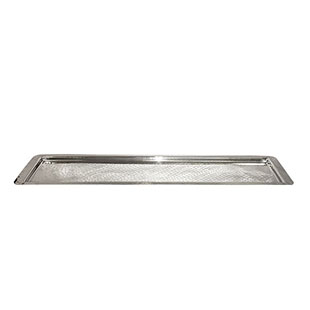 Hammered Tray Stainless 25