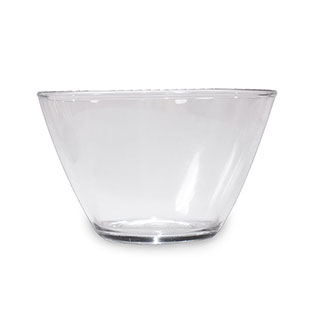 Glass Contempo Bowl 8