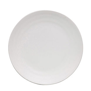 Aspen Matte White Dinner Plate 10.75