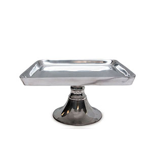 Square Stainless Cake Stand 10