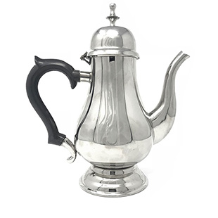 Silver Tea Pot 10 Cup
