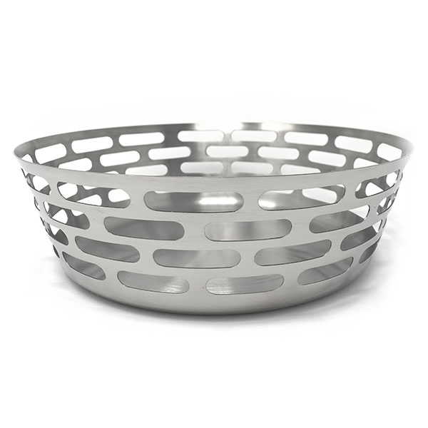 Stainless Bread Basket Large 12