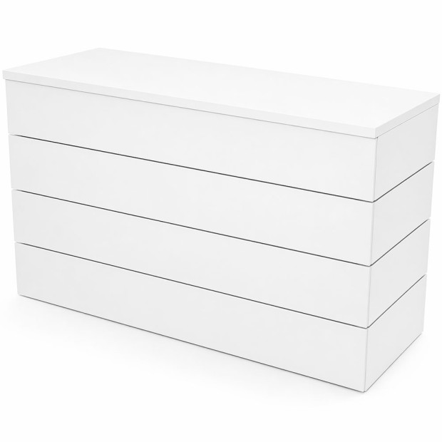 White 6' Nantucket Bar 6'Lx23