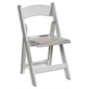 Folding Chair Resin White
