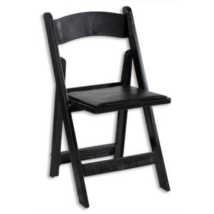 Folding Chair Resin Black