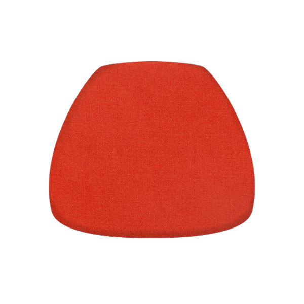 Cotton Orange Chair Cushion