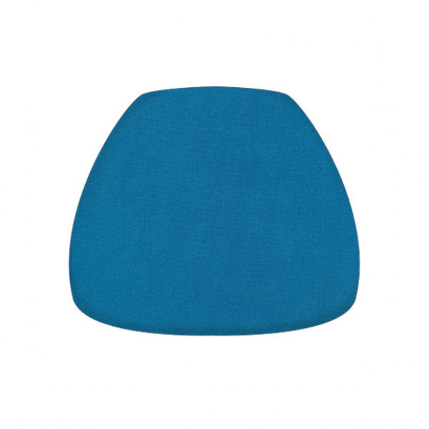 Cotton Turquoise Chair Cushion 