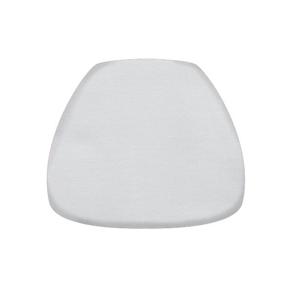Cotton White Chair Cushion 