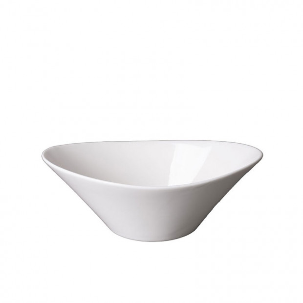 Ceramic Oval Flared bowl 8.25