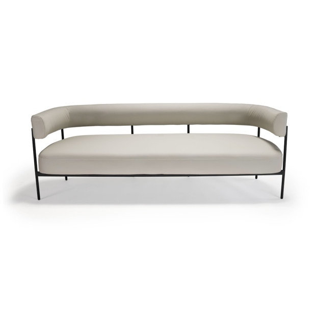 Malone Sofa Dove Grey Leather