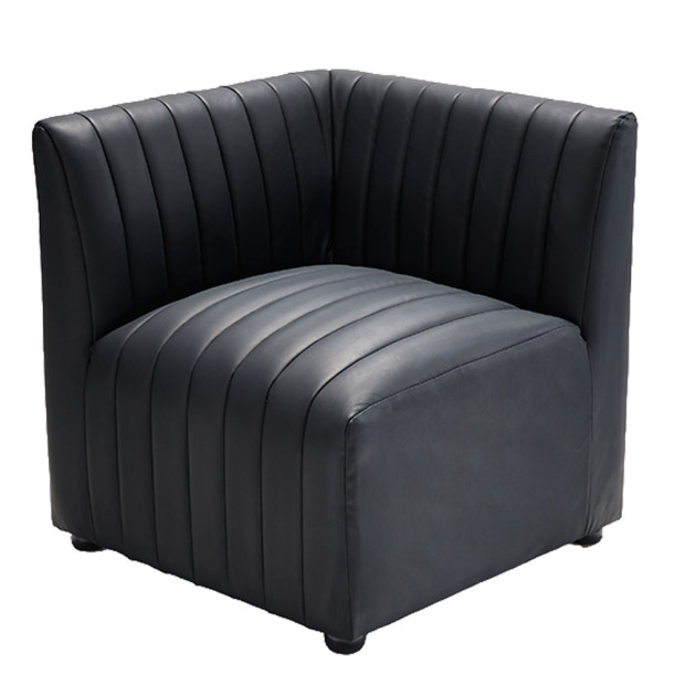 Metro Black Sectional Right Corner
