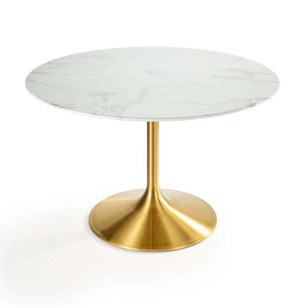 Ellie White Marble Table 48