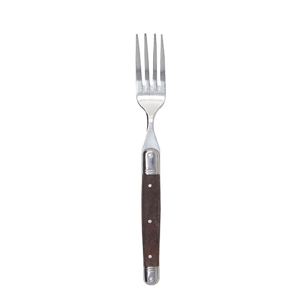 French Wood Handle Dinner Fork