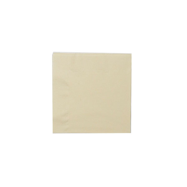 Ivory Paper Cocktail Napkins Pack of (50)