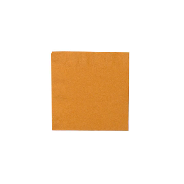 Mango Gold Paper Cocktail Napkins Pack of (50)